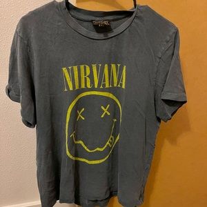 Nirvana band tee